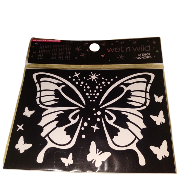 Wet N' Wild Stencil -Butterfly Halloween 🎃 - Picture 1 of 3